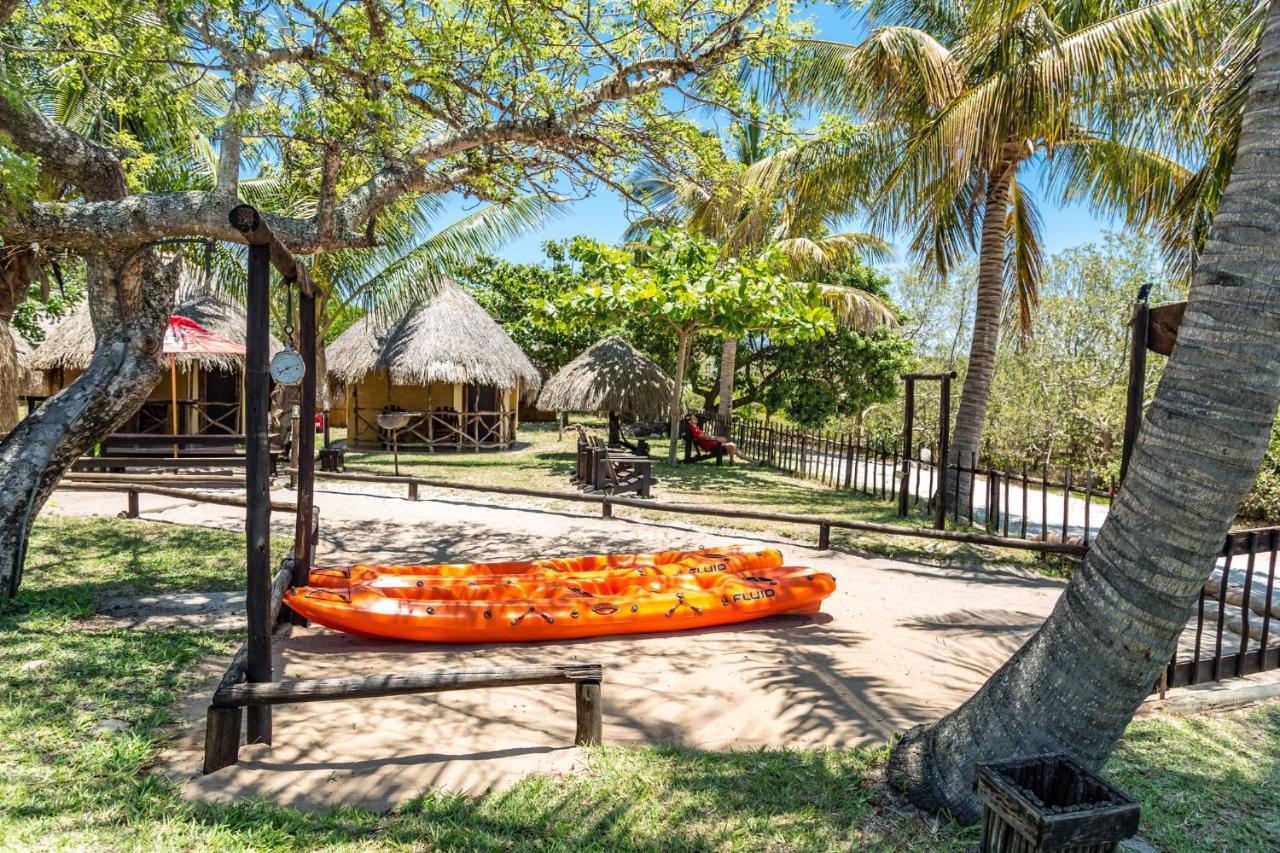 Hotel Manico Camp Insel Insel Inhaca Exterior foto